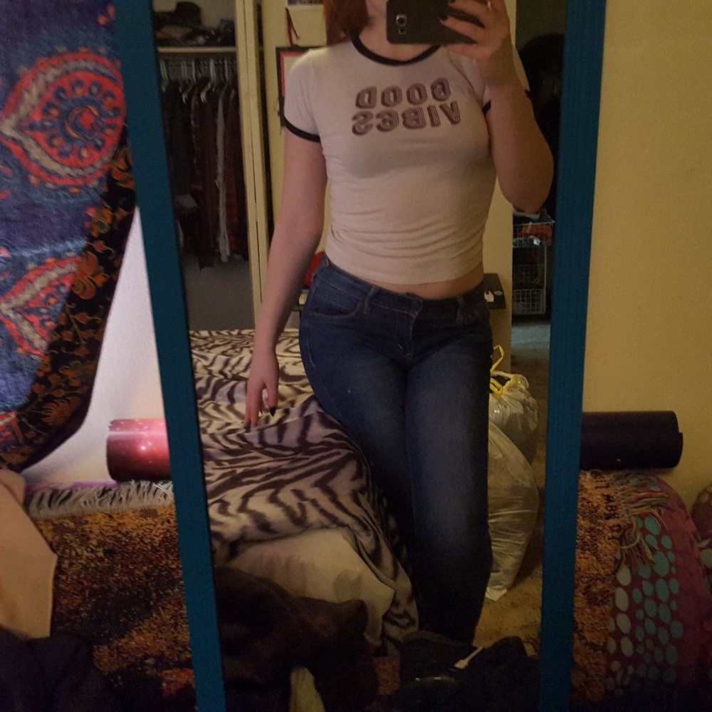 Forever 21 Good Vibes T Shirt